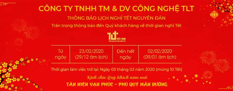 THÔNG BÁO LỊCH NGHỈ TẾT NGUYÊN ĐÁNG 2020